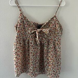 Floral Print Women's Top